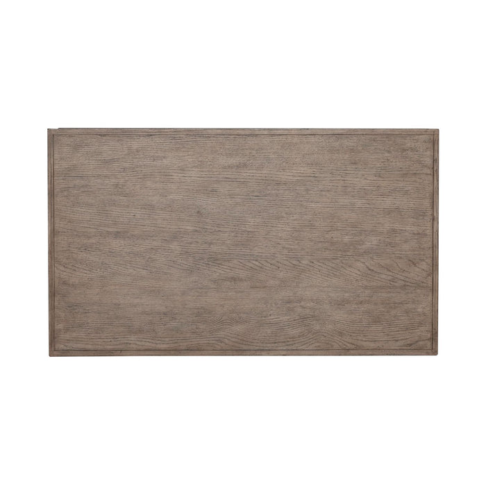 City Scape Cocktail Table in White Oak Veneers - Gibson McDonald Furniture & Mattress 