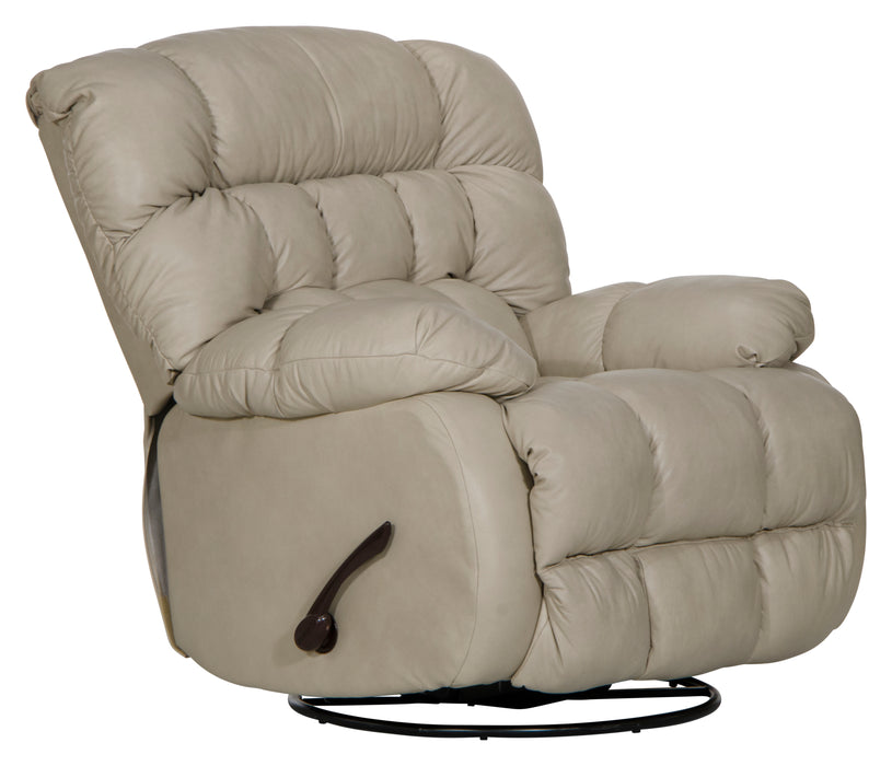 Pendleton Chaise Swivel Glider Recliner - Gibson McDonald Furniture & Mattress 