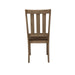 Sun Valley Slat Back Side Chair in Sandstone (RTA) - Gibson McDonald Furniture & Mattress 