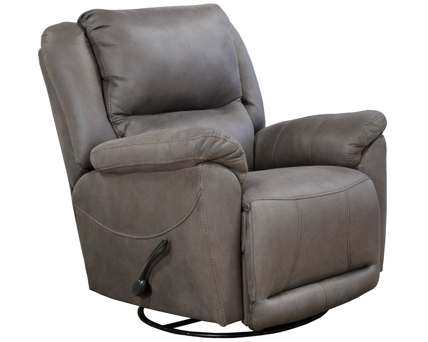 Cole Chaise Swivel Glider Recliner - Gibson McDonald Furniture & Mattress 