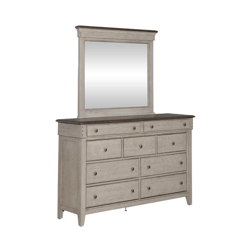 Ivy Hollow Dresser & Mirror - Gibson McDonald Furniture & Mattress 