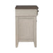 Ivy Hollow 3 Drawer Nightstand w/ Charging Station in Weathered Linen - Gibson McDonald Furniture & Mattress 