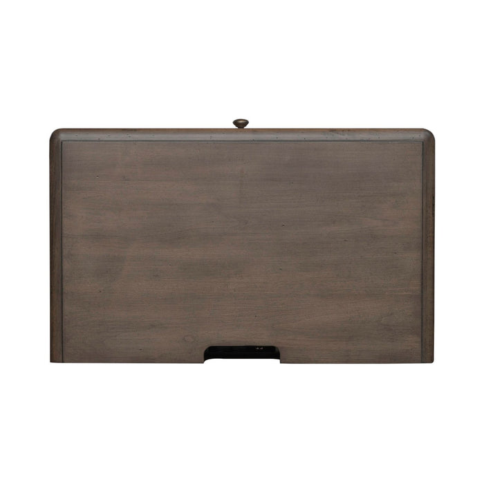 Ivy Hollow 3 Drawer Nightstand w/ Charging Station in Weathered Linen - Gibson McDonald Furniture & Mattress 