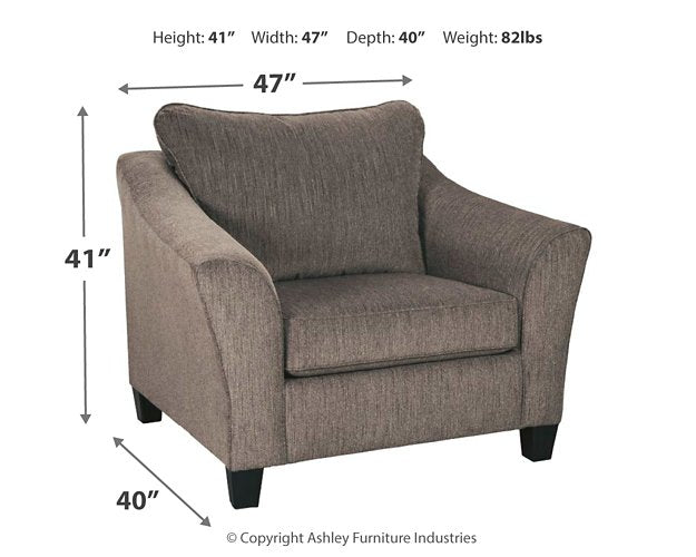 Nemoli Oversized Chair - Gibson McDonald Furniture & Mattress 