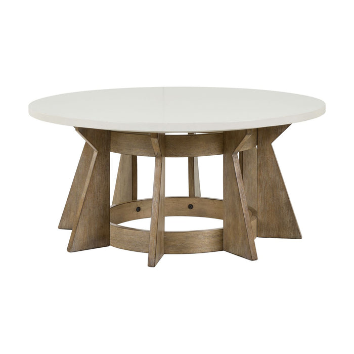 Berkley Square Round Cocktail Table - Gibson McDonald Furniture & Mattress 