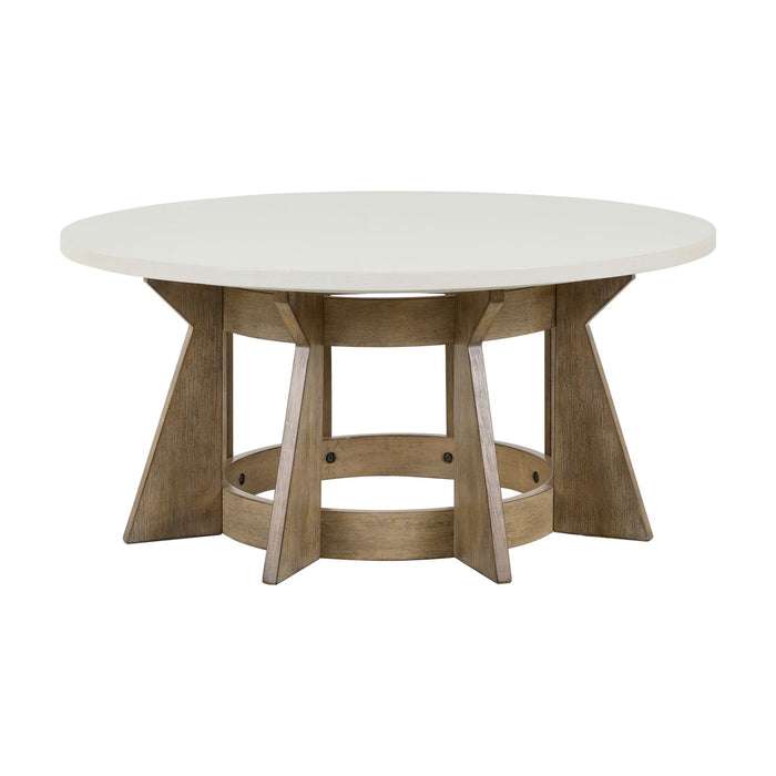 Berkley Square Round Cocktail Table - Gibson McDonald Furniture & Mattress 