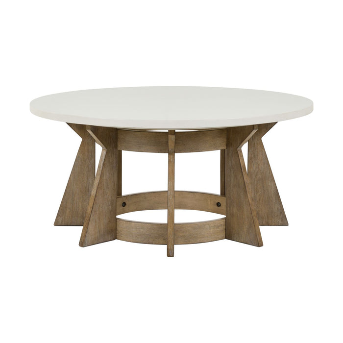 Berkley Square Round Cocktail Table - Gibson McDonald Furniture & Mattress 