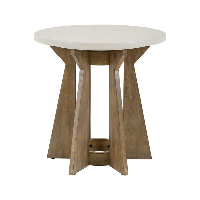 Berkley Square Round End Table - Gibson McDonald Furniture & Mattress 