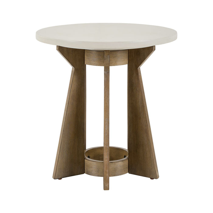 Berkley Square Round End Table - Gibson McDonald Furniture & Mattress 