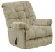 Nettles Chaise Rocker Recl w/Deluxe Heat/Massage - Gibson McDonald Furniture & Mattress 