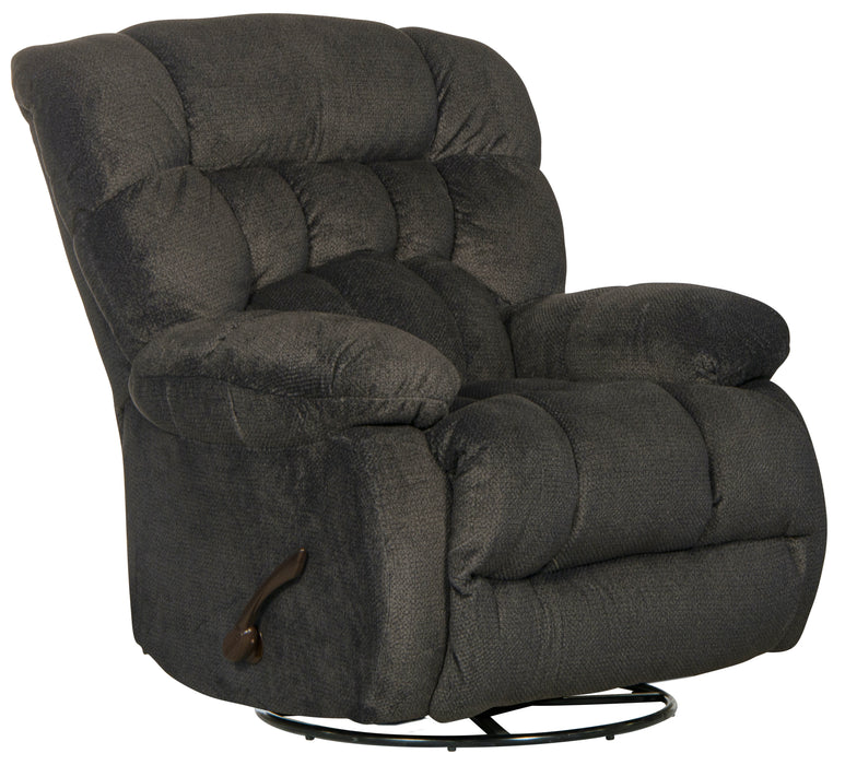 Daly Chaise Swivel Glider Recliner - Gibson McDonald Furniture & Mattress 