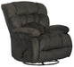 Daly Chaise Swivel Glider Recliner - Gibson McDonald Furniture & Mattress 