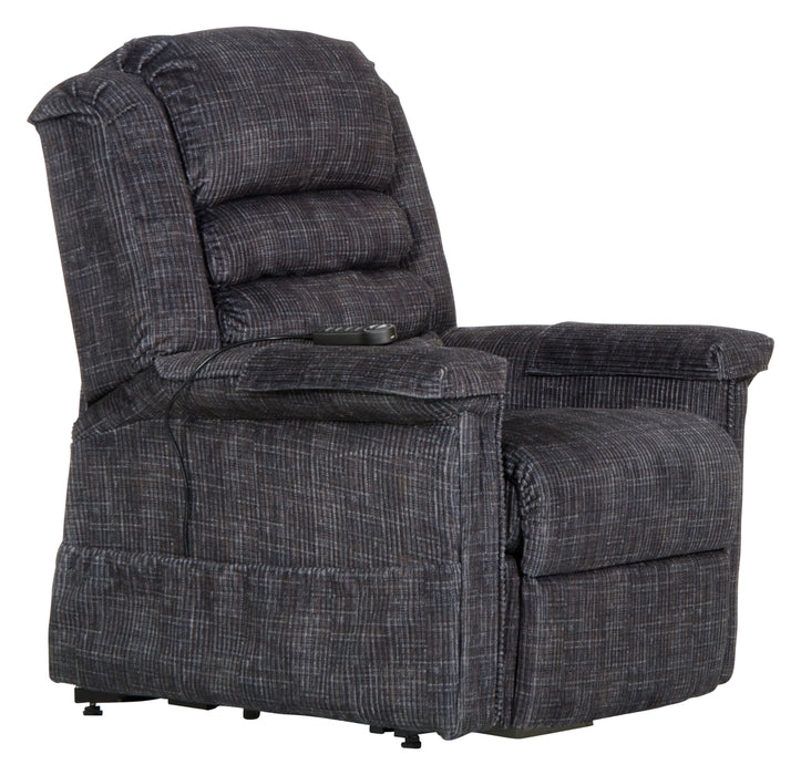 Soother Power Lift Full Lay-Out Recliner w/Heat & Massage - Gibson McDonald Furniture & Mattress 