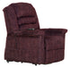 Soother Power Lift Full Lay-Out Recliner w/Heat & Massage - Gibson McDonald Furniture & Mattress 