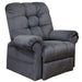 Omni Powr Lift Chaise Recliner Full Lay-Out - Gibson McDonald Furniture & Mattress 