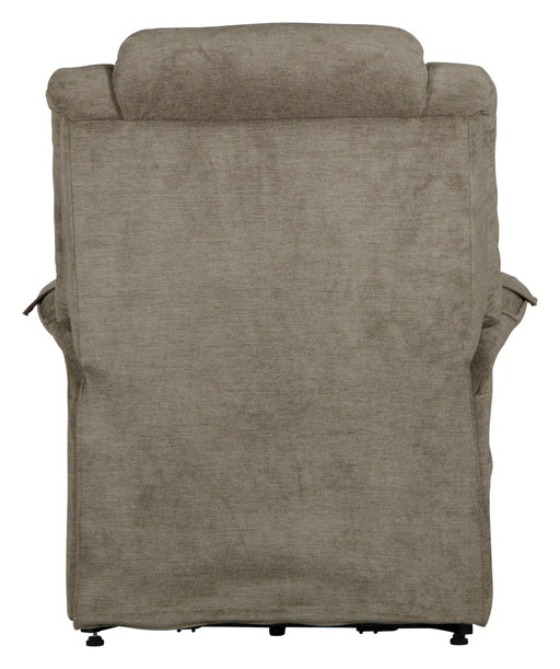 Invincible Pow'r Lift Full Lay-Out Chaise Recliner - Gibson McDonald Furniture & Mattress 