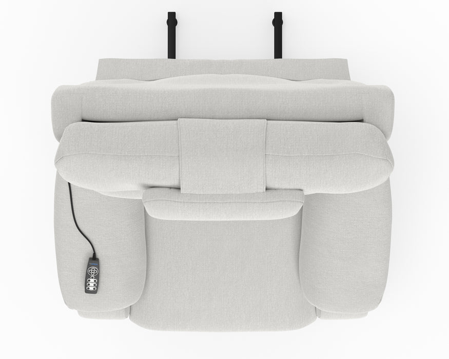 Snoozer Power Lift Power Headrest Lay Flat Recliner w/CR3 Heat/Massage/Zero Gravity - Gibson McDonald Furniture & Mattress 