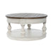 Morgan Creek Cocktail Table in Antique White image