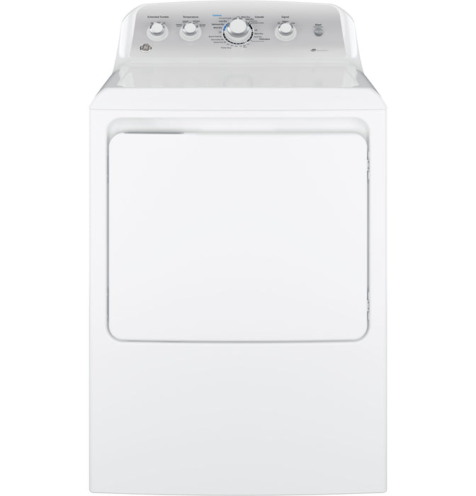GE¨ 7.2 cu. ft. Capacity aluminized alloy drum Electric Dryer with Sensor Dry