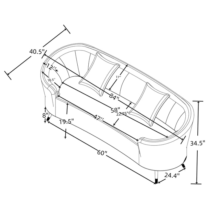 Ellorie Sofa Set - Gibson McDonald Furniture & Mattress 