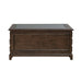 Arden Road Square Collector Cocktail Table in Satin Cherry - Gibson McDonald Furniture & Mattress 