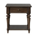 Arden Road Drawer End Table in Satin Cherry image