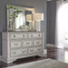 Abbey Park King California Panel Bed, Dresser & Mirror - Gibson McDonald Furniture & Mattress 