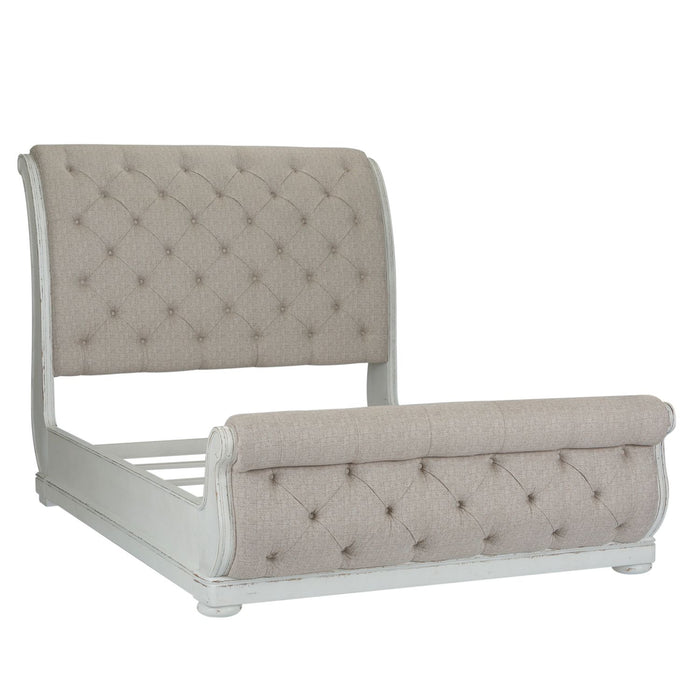 Abbey Park King California Sleigh Bed - Gibson McDonald Furniture & Mattress 