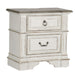 Abbey Park King Panel Bed, Dresser & Mirror, Chest, Night Stand - Gibson McDonald Furniture & Mattress 