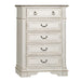 Abbey Park King Uph Sleigh Bed, Dresser & Mirror, Chest - Gibson McDonald Furniture & Mattress 