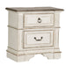 Abbey Park King Uph Sleigh Bed, Dresser & Mirror, Night Stand - Gibson McDonald Furniture & Mattress 