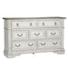 Abbey Park Drawer Dresser in Antique White - Gibson McDonald Furniture & Mattress 