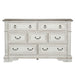 Abbey Park Drawer Dresser in Antique White - Gibson McDonald Furniture & Mattress 