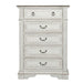 Abbey Park Drawer Chest in Antique White - Gibson McDonald Furniture & Mattress 