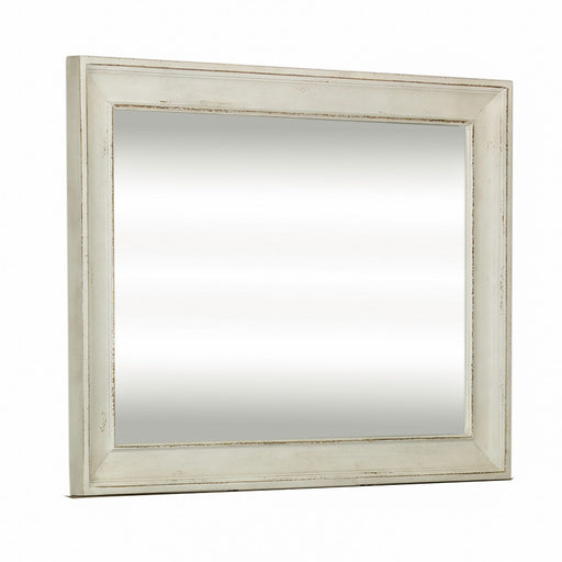 Abbey Park Mirror in Antique White - Gibson McDonald Furniture & Mattress 