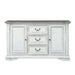 Abbey Park Buffet in Antique White - Gibson McDonald Furniture & Mattress 