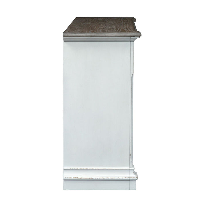 Abbey Park Buffet in Antique White - Gibson McDonald Furniture & Mattress 