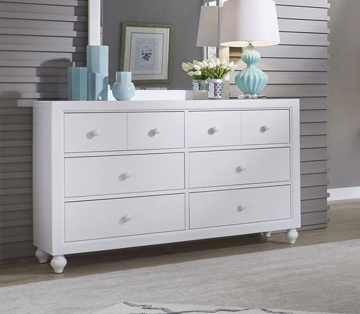 Liberty Furniture Cottage View Drawer Dresser in White image