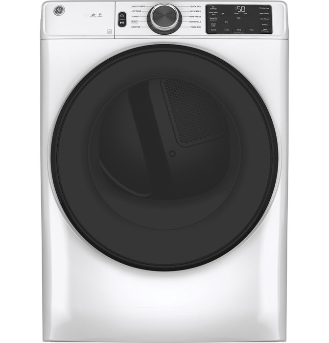 GE¨ ENERGY STAR¨ 7.8 cu. ft. Capacity Smart Front Load Electric Dryer with Sanitize Cycle