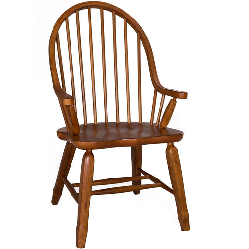 Treasures Bow Back Arm Chair - Oak image