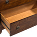 Rustic Traditions 3 Drawer Nightstand in Rustic Cherry - Gibson McDonald Furniture & Mattress 