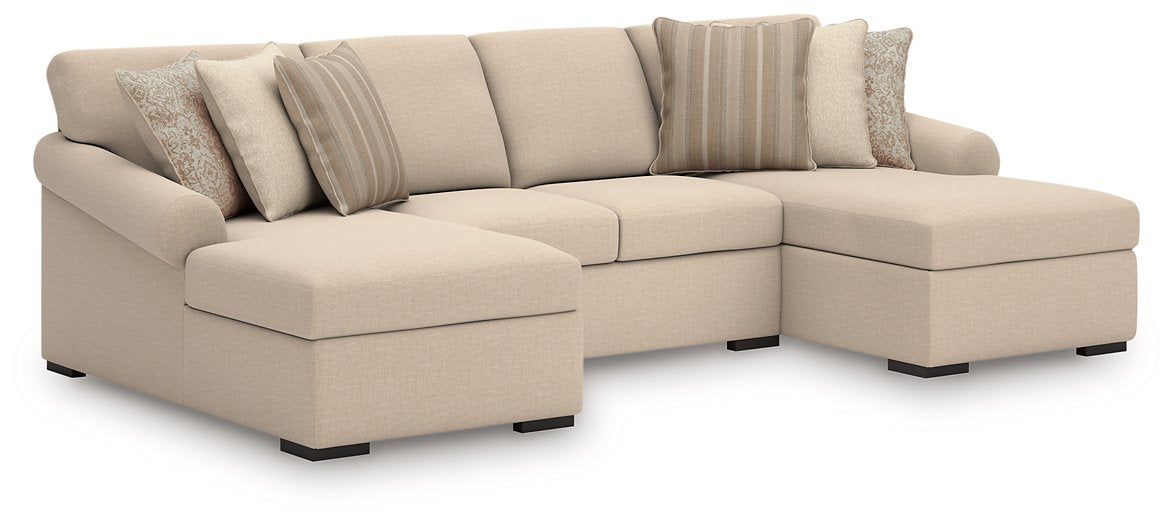 LadyMae Sectional with Chaise - Gibson McDonald Furniture & Mattress 