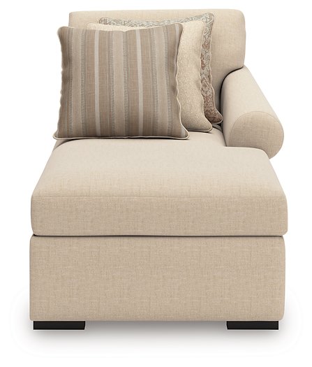 LadyMae Sectional with Chaise - Gibson McDonald Furniture & Mattress 