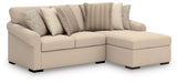 LadyMae Sectional with Chaise - Gibson McDonald Furniture & Mattress 