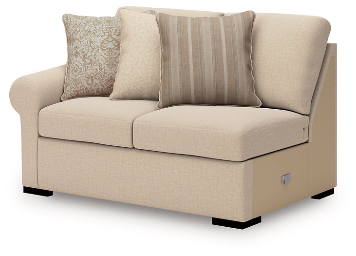 LadyMae Sectional with Chaise - Gibson McDonald Furniture & Mattress 