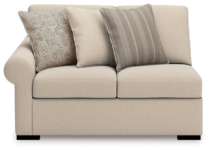 LadyMae Sectional with Chaise - Gibson McDonald Furniture & Mattress 