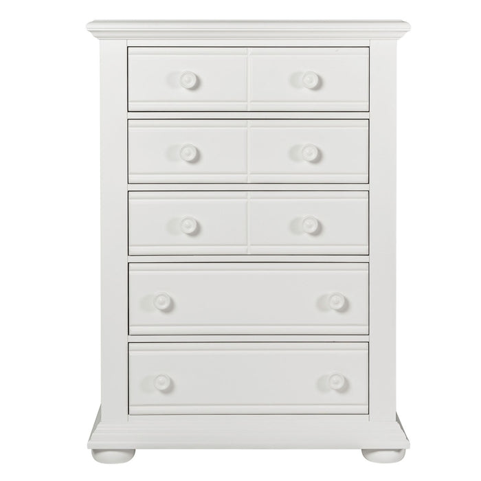 Summer House I Panel Bed, Dresser & Mirror, Chest, Night Stand image