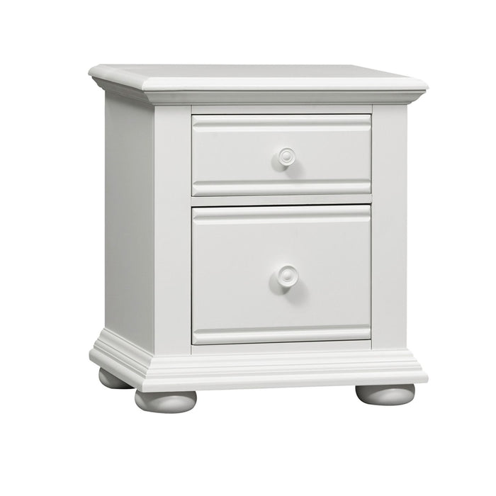 Summer House 2 Drawer Nightstand in Oyster White - Gibson McDonald Furniture & Mattress 