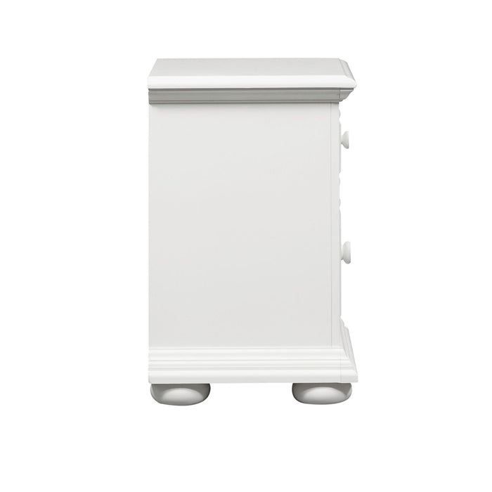 Summer House 2 Drawer Nightstand in Oyster White - Gibson McDonald Furniture & Mattress 