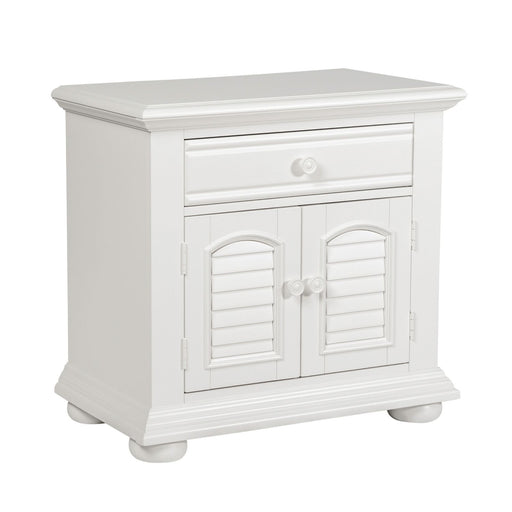 Summer House 1 Drawer Nightstand in Oyster White - Gibson McDonald Furniture & Mattress 